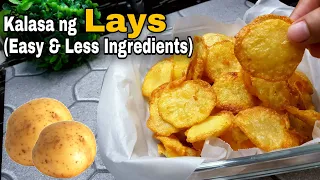 Paano gumawa ng MASARAP at MALUTONG na POTATO CHIPS!Kalasa ng LAYS