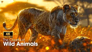 THE COLORFUL WORLD OF WILD ANIMALS 4K ULTRA HD VIDEO