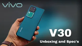 Vivo V30 Unboxing and First Impressions | Best Camera Phone?