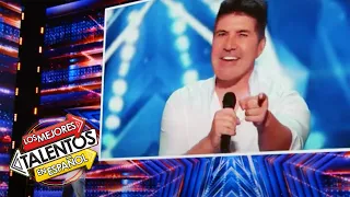 ¡¿Simon Cowell canta en el escenario?! Metaphysic te dejará sin palabras | Los Mejores Talentos