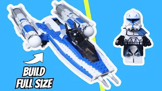 Build LEGO Star Wars Clone Captain Rex's Y-Wing Full Size