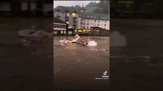 наводнение Бельгия La Roche