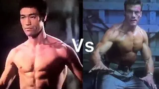 Bruce Lee vs Van damme dream fight