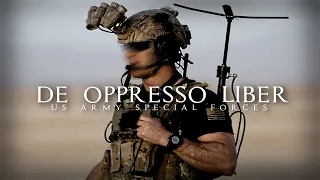 U.S. Army Green Berets - "De Oppresso Liber"