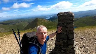 Helvellyn via Striding Edge and Swirral Edge - The Lake District - 20 06 22