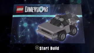 LEGO Dimensions 71201 Back To The Future DeLorean Time Machine Build Instructions