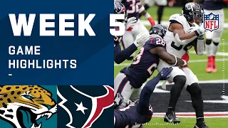 Jaguars vs. Texans Week 5 Highlights | NFL 2020