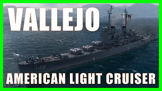 USS Vallejo American US Light Cruisers World of Warships Preview Guide