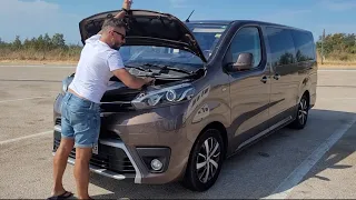 Nie zepsuta Toyota Proace Verso Vip 2.0 / nowy silnik / Chorwacja 2022 / Peugeot Traveller