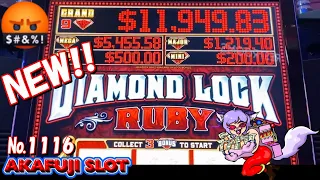 NEW Slot - Diamond Lock Ruby Slot🤔🎰 Quick Hit Spin & Win Slot😍@YAAMAVA' Casino 赤富士スロット