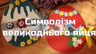 Символізм великоднього яйця. Виготовлення листівки для привітання з Великоднем .