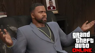 Franklin talks about Michael in GTA Online the Contract