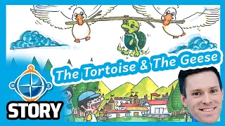 The Tortoise and the Geese |  Story Reading for Kids!