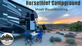 Horsethief Campground - Moab Boondocking Dry Camping - Canyonlands Arches National Park