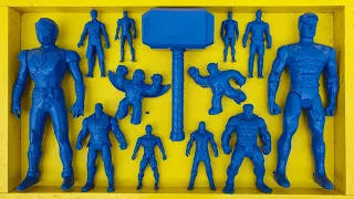 Cleans Avengers Superhero, Captain America, Superman, Thanos, Doctor Strange, Hulk, Flash, Ironman