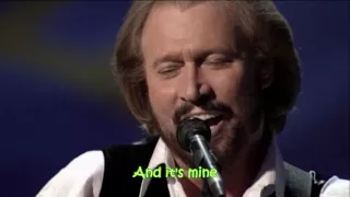 Bee Gees -  Alone (with lyrics)