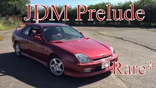 Walk round Review:  Rare Honda Prelude JDM SiR Si-R H22a. Similar to Type S & S Spec