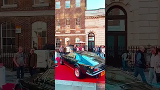 CONCURS ON SAVILE ROW 2023 🏎  |  1991 V8 VANTAGE X-PACK SHOWCASED | #shorts  #londonsupercars #uk