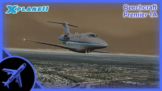 Premier Charters / Beechcraft Premier 1A / X-Plane 11 / VATSIM  #xplane11  #privatejet