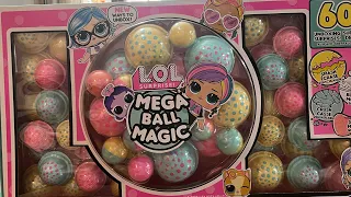 Omg! L.O.L surprise ! Mega Ball Magic! 60+ surprises🙈