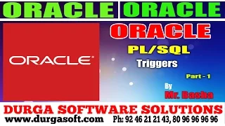 OracleTutorial || onlinetraining|| pl/sql ||Triggers Part-1 by Basha