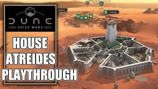 Dune Spice Wars – House Atreides No Commentary Playthrough