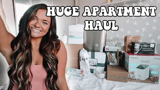 HUGE APARTMENT ESSENTIALS HAUL | Amazon, Target, Home Goods + more