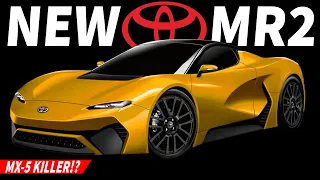 Toyota's NEW mid-engine MR2 gets Fresh Details!