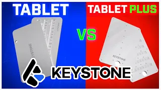 (NEW) Keystone Tablet vs Keystone Tablet Plus | Which Metal Backup Is Better?