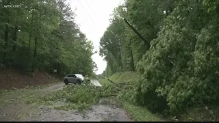 Fairfield county spends morning cleaning storm damage