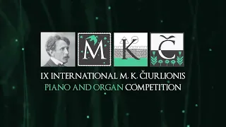 The IX International M  K  Čiurlionis Organ Competition -  Results of the 1st round