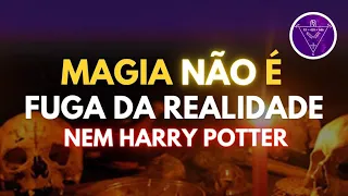 Magia NÃO é fuga da realidade e nem Harry Potter – Corte do Isto Não É Podcast com Frater Magog