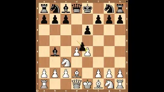 Checkmate in 10 moves Without a Queen in French Defense for white