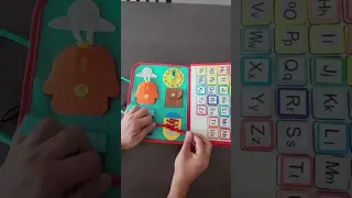 🧩👶  Montessori Busy Board for Early Childhood Development 🌟🧠