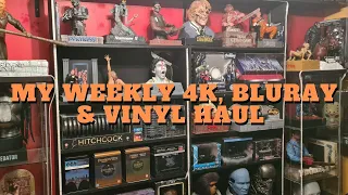 This Weeks 4k, Bluray & Vinyl Haul. Second Sight, Amazon Germany, 4k Bluray Steelbook.