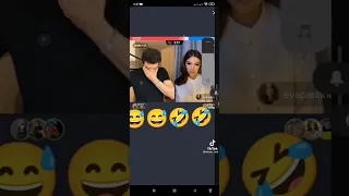 Kenan MM ve özbek qizi eva||tik tok canlida||sen elemi merhaba diyorsun🤣