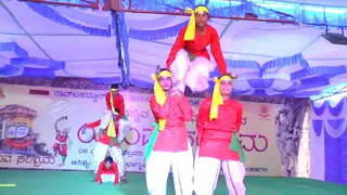 Dance perfomance by ASM College | VVS Yuva Sambhrama 2018