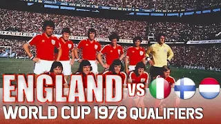 ENGLAND World Cup 1978 Qualification All Matches Highlights | Road to Argentina
