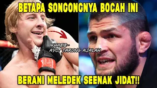 SONGONG PARAH! DIPANDANG ENTENG, DETIK-DETIK KHABIB KEMBALI DISERANG PETARUNG SONGONG