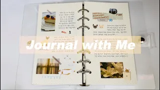 ✏️3일치 다이어리 꾸미기 / 일기 쓰기 / 감성다꾸 / Aesthetic Journal with me