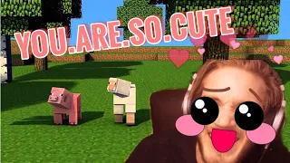 Pewdiepie with Minecraft Animals | PEWDIEPIE MINECRAFT COMPILATION