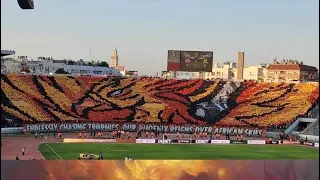 Wydad AC 0:0 Mamelodi sundowns | L'incroyable Tifo déployé par les Winners |تيفو الوينرز ضد صاندونز