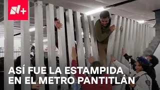 Metro Pantitlán; mañana de caos en Línea 9, hoy 9 de mayo 2023 - En Punto