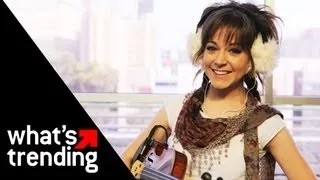 Lindsey Stirling Performs "Celtic Carol" LIVE | EXCLUSIVE