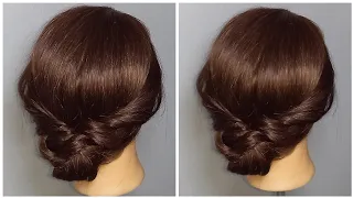 Simple party hairstyle step by step / Great hairstyles for women