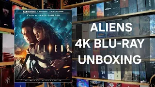 ALIENS 4K ULTRA HD BLU-RAY UNBOXING + MENU