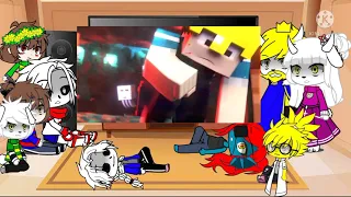 Undertale react to 🖤💀Wither Skeleton rap 💀🖤