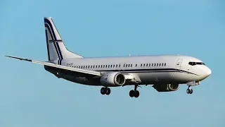 GainJet | SX-ATF | B737-406 at Liverpool Airport | 13/05/2018 | Arrival