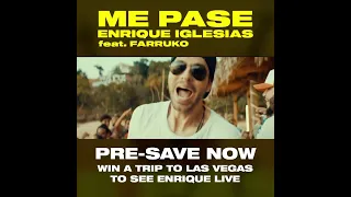 #MEPASE ft. @farrukoofficial July 1 🤟🤟 - Enrique Iglesias 2021