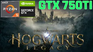 Hogwarts Legacy | GTX 750 Ti 2GB | Ryzen 5 2600 | 16GB RAM